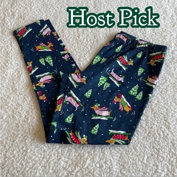 𝅺✅HOST Pick✅ No Boundaries Christmas Leggings, Large - Picture 1 of 8